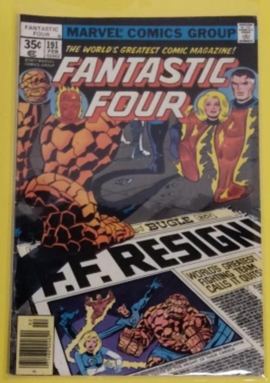 1978 Marvel Fantastic Four #191
