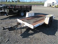 General Engines Corp 5'x10' S/A Tilt Deck Trailer