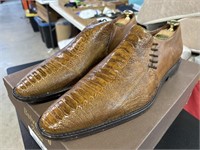 Belvedere Genuine ostrich shoes, size 13