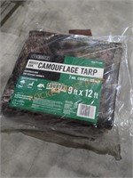 Everbilt Camouflage Tarp 9ft x 12ft