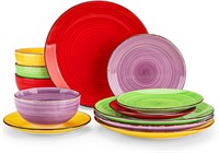 Vasco Multicolored Dinner Plate Set