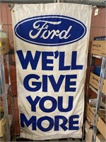 Early Ford Dealership Banner 900x1800