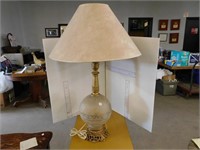 LAMP WITH SHADE 31"H