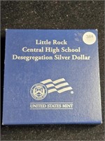 2007P Little Rock School Commemorative One Dollar.