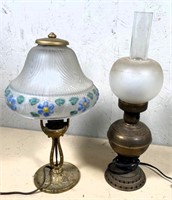 2pcs- vintage lamps