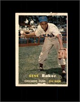 1957 Topps #176 Gene Baker P/F to GD+