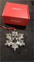 Waterford Crystal Snowflake Christmas Ornament