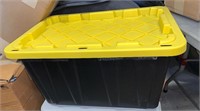 HEAVY DUTY STORAGE TOTE WOTH LID