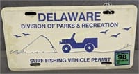 White Blue Delaware Division Of Parks And