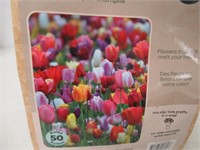 50-Pc Tasc Tulipa Triumph Assorted Bulbs