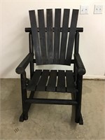 Fantastic Wood Rocking Chair Front Porch