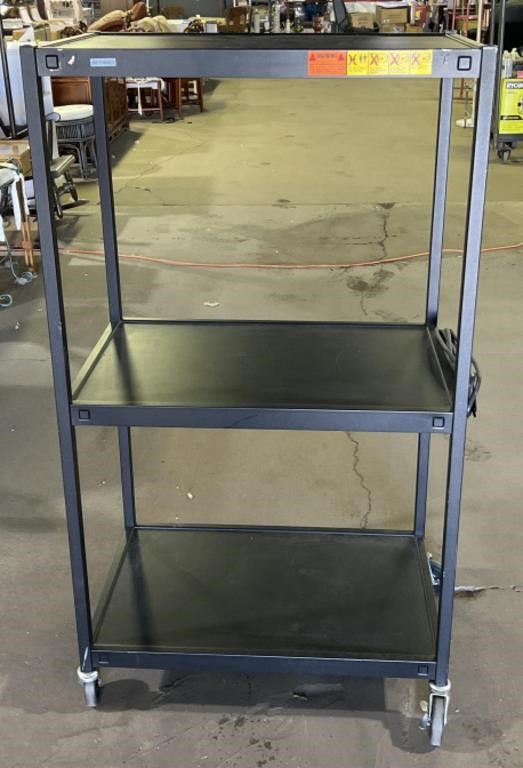 (SM) MultiMedia 3 Tier Cart 54 Inches Tall