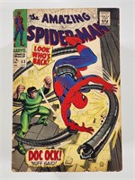 THE AMAZING SPIDERMAN COMIC BOOK NO. 53 DOC OCK