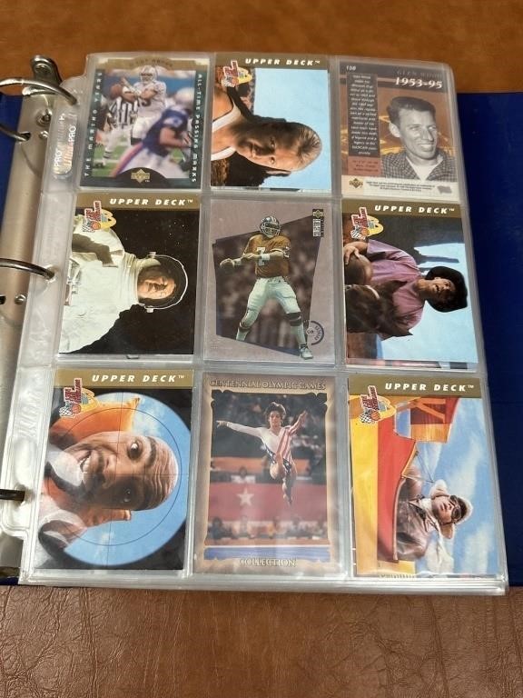 Binder FULL Mixed Sports, Years, Brands Cards