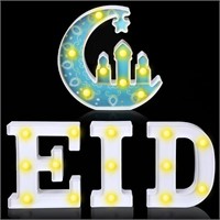 Aurelema 4 Pieces Ramadan EID Crafts Night Light E