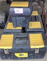 (4) Stanley 24" Tool Boxes