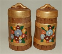 Country Floral Butter Churns