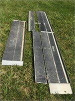 Folding Aluminum Ramp Pieces