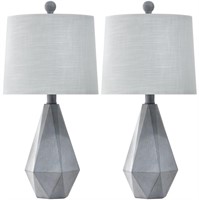 WFF8588  Oneach Table Lamps Set, 20.25" Drums
