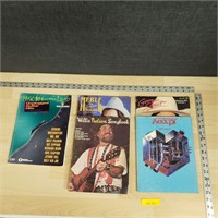 Lot of Guitar Sheet Music, Willie Nelson, Merle Ha