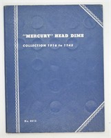 MERCURY DIME BOOK W 23 DIFFERENT DATES