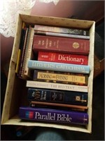 RELIGIOUS,  DICTIONARY AND MISCELLANOUS BOOKS