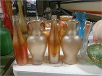 Marigold Carnival Vases & Bottles