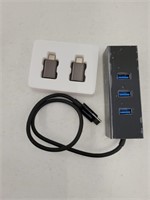 USB 3.1 TYPE-C TO USB HUB W/ ETHERNAL ADAPTER +