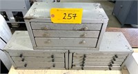 (3) HUOT DRILL CABINETS w/ CONTENTS (*See Photos)