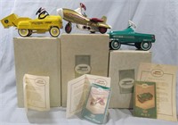 SET OF 3 HALLMARK CLASS KIDDIE CARS 1956-1958