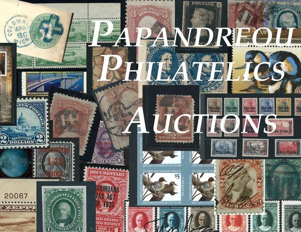 Papandreou Philatelics Stamp Auction #001