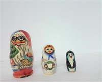 G DeBrekht Wooden Russian Matryoshka Nesting Dolls