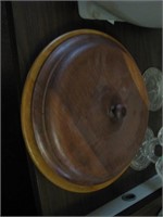 Wooden Communion tray with lid