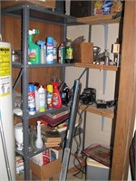 MIsc contents of Landry room shelves