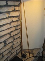 2pc Vintage fishing pole