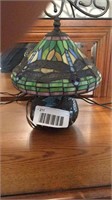 Leaded glass lamp