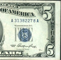 $5 1953 Silver Certificate ((VF+++))