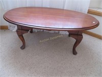 Coffee Table, Wood, Oval