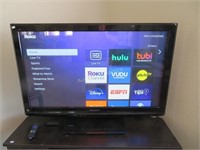 Panasonic Plasma TV w/ Roku Box and remo