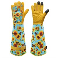 DLY Gardening Gloves for Women - Long Thorn Proof