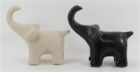 * Ceramic Elephants