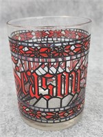 Four Holiday Tumbler Glasses