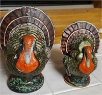 Two vintage plaster made in Germany turkey