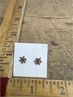 Vintage Christmas Jewlery earrings