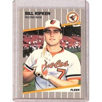 1989 Fleer Billy Ripken Black Out Error Rc