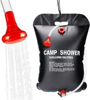 NEW PORTABLE 5 GALLON CAMPING SHOWER