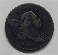 1794 Half Cent - Rotated Die