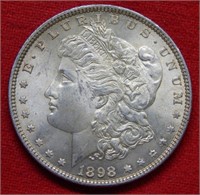 1898 Morgan Silver Dollar