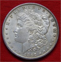 1897 O Morgan Silver Dollar