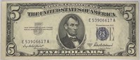 1953 Series $5 Silver Certificate - UNC